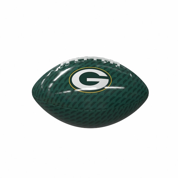 Logo Brands Green Bay Packers Carbon Fiber Mini-Size Glossy Football 612-93MG-1 - main